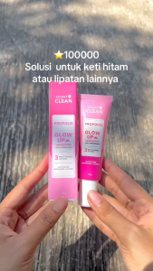 [PAKET HEMAT] SECRET CLEAN Propolis Glow Up Underarm Anti Perspirant 30gr | Deodorant Brightening Cream Halal | Ketiak Selangkangan Hitam