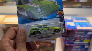 Mô Hình Xe Hot Wheels 76 Chevy Chevette Green Drag Racers 2026 Chính Hãng