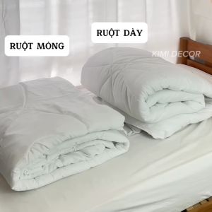 Ruột Chăn Bông DÀY siêu ấm bông gòn nặng 25kg dày dặn cao cấp màu trắng tinh size to 2M x 2M2
