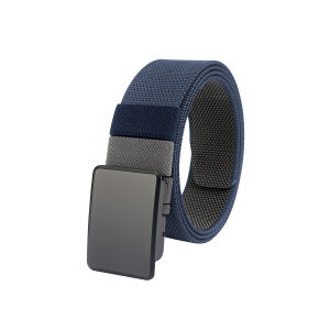 MENSPE Men Belt Outdoor Tactical Belt Quick Release Buckle Belt Rotating Buckle Nylon Waistband Double-Sided Two-Color Belt Youth Sports Canvas Pant Belt Simple Nice Waistband Nylon