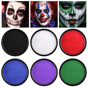 30g Professional Water-Soluble Face & Body Paint - Vibrant Easy to Use & Gentle for All Skin Types for HaloweenCosaplay Stage