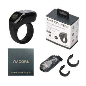 GAQQEE | 3 In 1 Bluetooth APP Smart Ring Counter OLED Display Reminder Alarm Detachable Holder Multifunctional Portable Counting Tool