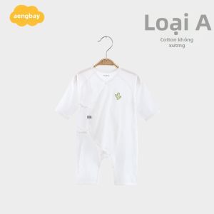 Aengbay | Đồ Ngủ Mỏng Mùa Hè Cho Bé 100% Cotton Kiểu Áo Đầm