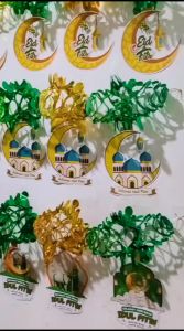 Hiasan Gantungan Garland Tarik & Dekorasi Ramadhan Idul Fitri