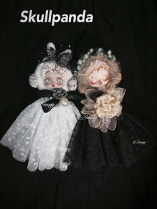 Original Dream Wedding Skullpanda Doll Clothes High-End Series Labubu Fashionable Plaything Doll Outfits Collectible Toys