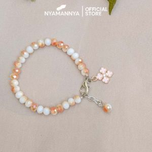 Gelang Crystal Bracelet Women Girl Jewelry Accessories Marina Series