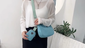 Perfect Choice Deborah Shoulder Bag for Women Tote Bag Simple Texture Nylon Messenger bag with Pouch