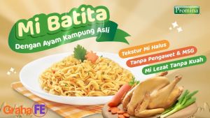 Promina Sup Mie Mi Batita Bayi MPASI Instan Ayam Daging Sayur Asli