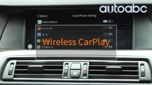 Wireless CarPlay Android Auto for BMW X6 E71 X5 E70 F15 EVO BNT CIC System with AirPlay Functions Support Reversing camera