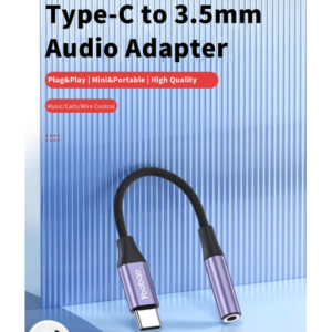 Yoobao Plug & Play Type-C to 3.5mm Audio Adapter Cable HiFi Sound For Type-C Devices