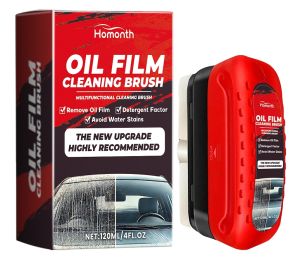 Rayhong Oil Film Remover glass cleaning board Glass Refreshing Coating Plating Age Car Glass Oil Film Remover glass cleaning board Compound Windshield Cleaner Car Glass Coating Clear Window Auto Car Glass Cleaner with Sponge Car Glass Shiny Sponge