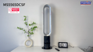 Morries MS5565DCSF Bladeless DC Fan ( BLDC Motor) Black