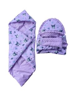 1set gendongan samping dan selimut bayi 2in1