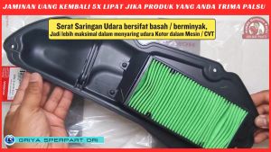 Saringan Udara Vario 160 Original Filter Udara PCX Vario ADV 160 Ori Original AHM Honda K1Z
