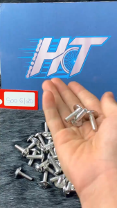 Ốc salaya inox 304 6li20 phụ kiện xe máy HT mẫu ngôi sao bền đẹp dùng cho tất cả dòng xe