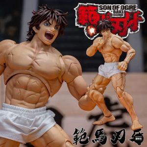 Bandai | Storm Toys 1/12 ARENA Comic Knitting Tooth Series Hanma Baki Movable Puppet Hand-held.