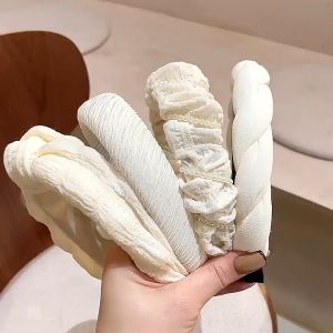 Đá nhựa Hàn Quốc bản to ngọc trai vành Headband thời trang thanh lịch cao cấp Ins băng đô