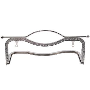 Vintage Purse Clasp Frame Bag Kiss Clasp Lock Metal Purse Frame For DIY Craft Purse Bag Making