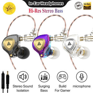 3.5mm in ear headphones wired game noise cancelling stereo bass headphones sports headphones with microphone suitable for mobile phones/MP3/MP4 mens and womens birthday gifts Valentines Day gifts