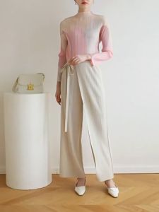 สวมใส่สไตล์ ออกแบบพิเศษที่น่าสนใจสดสีที่บริสุทธิ์ทุกการจับคู่กางเกงลำลอง 9029