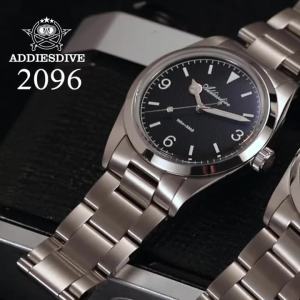 ADDIESDIVE 2025 Đồng Hồ Đeo Tay Nam Sang Trọng Thạch Anh 316L Thép Không Gỉ Đồng Hồ Lặn Dạ Quang 10Bar Chống Nước AD2096 Quà Tặng