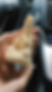 Tượng Quan Âm Bồ Tát Bằng Ngọc Ngà Trắng để taplo ô tô may mắn  tài lộc - Cao Cấp - 2024