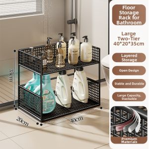 evesigar | Bathroom Multi-level Moveable Narrow Space Storage Rack