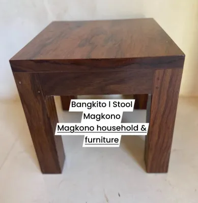 Bangkito l wooden stool Magkono wood