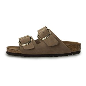 THEMULE | Ugly Cute Large Buckle Cork Arch Support Womens Sandals