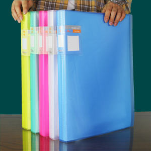 Thickened A3 Size File Folder Transparent Sketch Paper Drawing Booklet Document Organizer Large Certificate Clip Art Storage