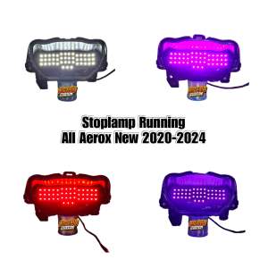 Stoplamp Running Aerox New / Aerox Cyber City / Aerox Connected 11 mode led strip Free soket pnp