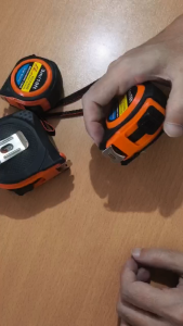 Heavy‑Duty Steel Measuring Tape Anti‑Slip Rubber Grip Metric 3m 5m 7.5m Portable Hand Tool for Construction Household Measurement