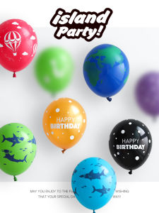 กันชิ้น 11 นิ้ว พีชพิมพ์ลายน้ำยาง ตกแต่งวันเกิด ถ่ายรูป ตกแต่งวันเกิด 1 ปี ไม่พิษ วัสดุยาง พีชพิมพ์ลายน้ำยาง