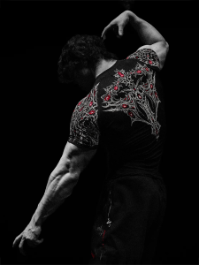 JIANSHENSHIJIAJIANSHEN | Moisture-wicking High-elastic Fitted Short-sleeve T-shirt