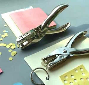 1pcs Metal Single Hand Held 3mm/6mm Hole Punch Scrapbooking Punches