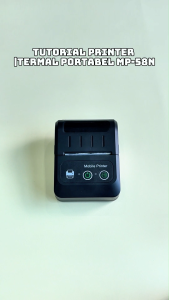 printer thermal bluetooth buat hp printer murah siap pakai Portable Printer Dukungan Ponsel Android/IOS/Windows free gift 3 roll kertas
