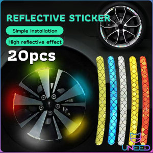 Need 20pcs Car Wheel Hub Reflective Sticker for Night Driving Car-Styling Accessories