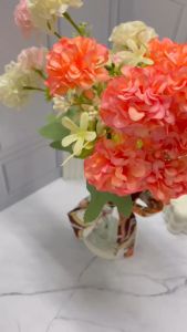 KINGEND - SMALL - BUNGA MAWAR DAN ROSE UKURAN SMALL BUNGA PERSIAN ARTIFICIAL BUKET BOUQET DEKORASI