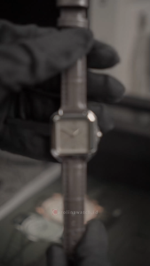 Jam Tangan Wanita Christophe Arden CA 1003 LHLSSLG Light Grey Dial Light Grey Leather Strap