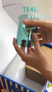 3 บิดเซตแก้วน้ำ 250 ml พร้อม กล่องของขวัญ - Sardine Glass Set