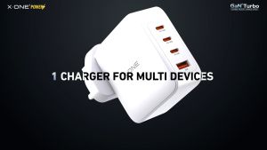 X.One PD65W/140W GaN 6 Turbo Support Samsung SFC 2.0 | For iPhone 15/14/13/Macbook Fast Charger