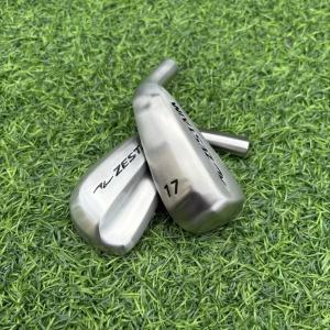 VermilionBird | ZESTAIM Forged Golf Driving Iron Head S20C Soft Carbon Steel CNC Milled 17° 20° Blade Style Raw Brushed Golf Club Head