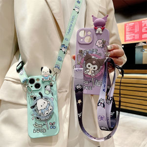 Applicable to Honor V40 Phone Case V30 V20 V10 V9 Clow M Pacha Dog Huawei Zhixuan NZONE S7 Cute Cartoon All-Inclusive Fall Protection Strap Halterneck Pro + Couple Protective Case