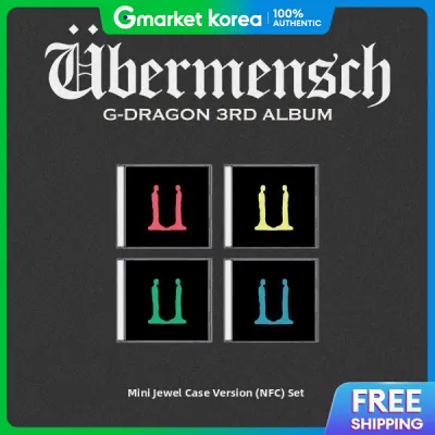G-Dragon - 3Rd Album (Ubermensch) (Mini Jewel Ver.) Nfc (Randomly Selected from 4 Types)...