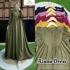 AZANA DRESS POLOS WANITA DEWASA