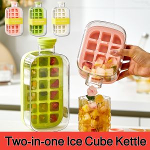 Two-in-one ice cube kettle Multi-function Water Bottle Cold Drinks Quick Freezer  Ice Cube Mold