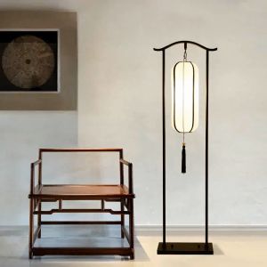 Luxury Floor Lamp Living Room Stand Lamp Light Standing Floor Lamp Standing Lamp Bedroom Floor Lamp Living Room Modern Minimalist Iron Chinese Style Living Room Background Wall Decoration Bedroom Multiple Practical jiaju1