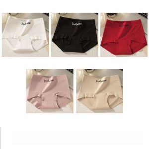 MiiOW | Quần lót cotton nguyên chất mềm mại thoáng khí kháng khuẩn cạp vừa quần đùi ngắn màu trơn đơn giản cỡ lớn cho nữ mùa hè 2025