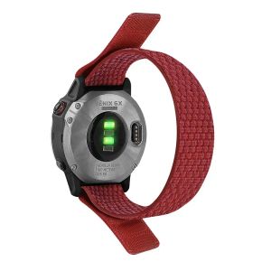 Nylon Hook Loop Strap 26/22mm For Garmin Fenix 8pro 47mm 51mm Fenix 7X 7 6X Watch Band Forerunner 970 965 Tactix 8 Epix Bracelet