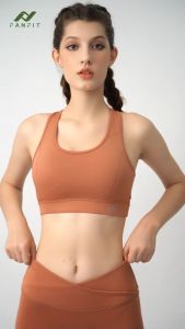 Áo bra thể thao tập Gym Yoga Pilates TYM SBRT002 - Phối đường nay Tặng nút ngực cao cấp